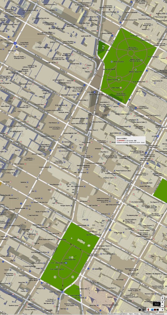 NYC Google Maps